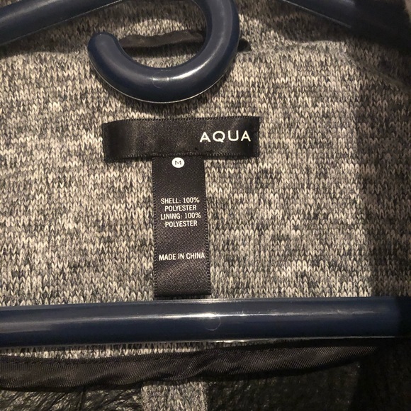 Aqua Grey Moto Jacket - Picture 3 of 4